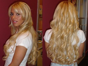 coiffure extension cheveux
